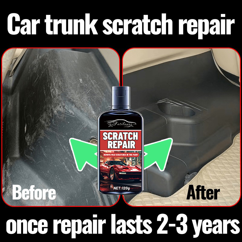 Trim Restorer Plastic - Car Trunk Scratch Repair Wax, Plastic