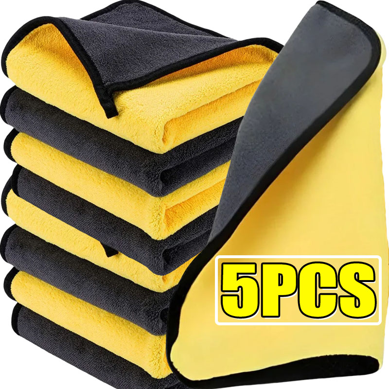 Microfiber Towel Detailing - 1/3/5Pcs Microfiber Towel Car Microfiber Wash