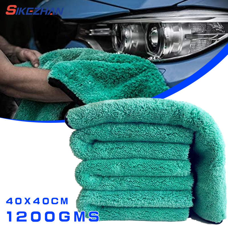 Microfiber Towel Detailing - 1200GSM Car Wash Microfiber Towel 40x40cm