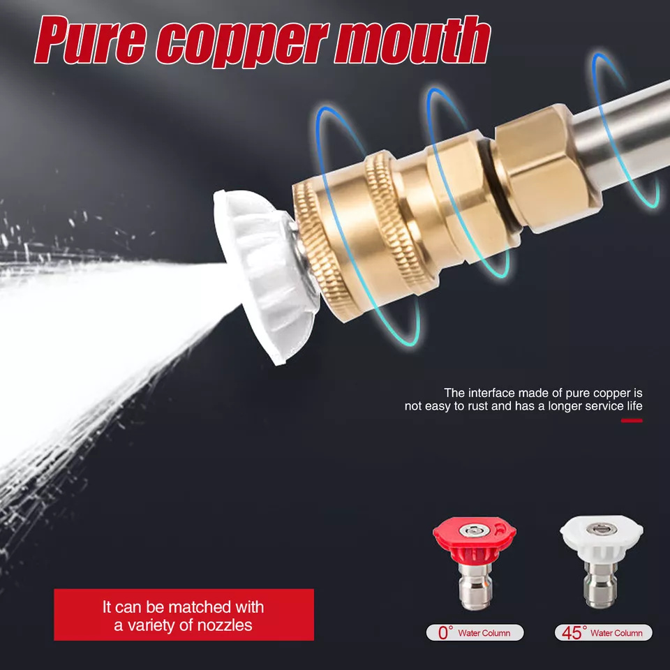 300W 60Bar Cordless High Press - đánh giá và giá Pressure Washer Foam Gun