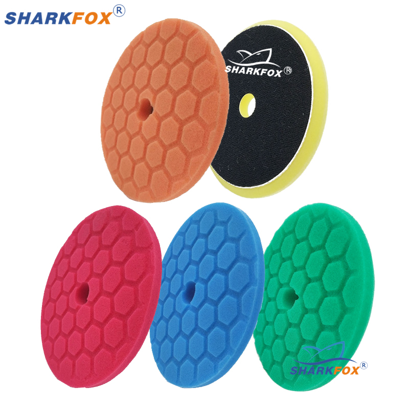 Sharkfox 5 pieces/set 5 Inch(1 - đánh giá và giá Polish Pad Set Buffer