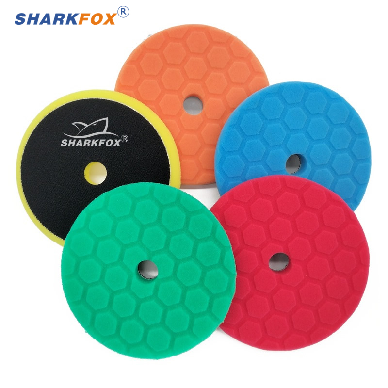 Sharkfox 5 pieces/set 5 Inch(1 - đánh giá và giá Polish Pad Set Buffer