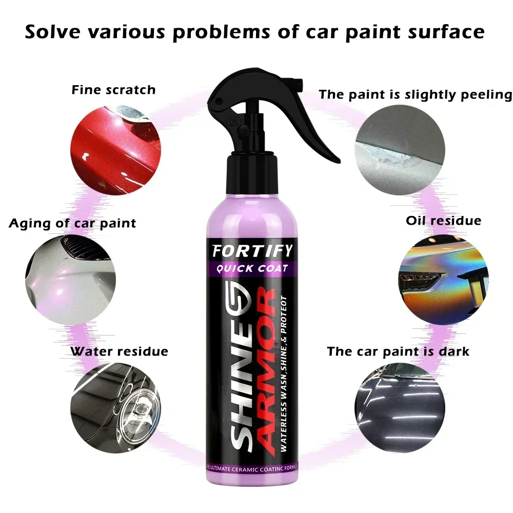 SHINE ARMOR Fortify Quick Coat - đánh giá và giá Car Wax Ceramic Coating