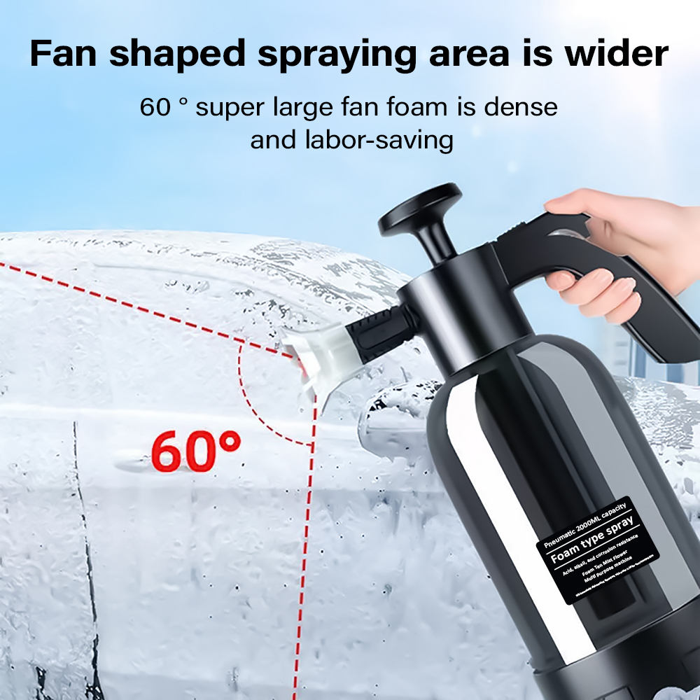 2L Hand Pump Foam Sprayer with - đánh giá và giá Foam Cannon Car Wash