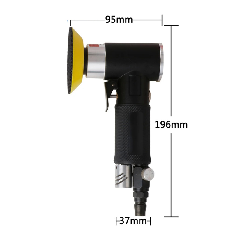Air Sander Mini Pneumatic Grin - đánh giá và giá Polish Pad Set Buffer