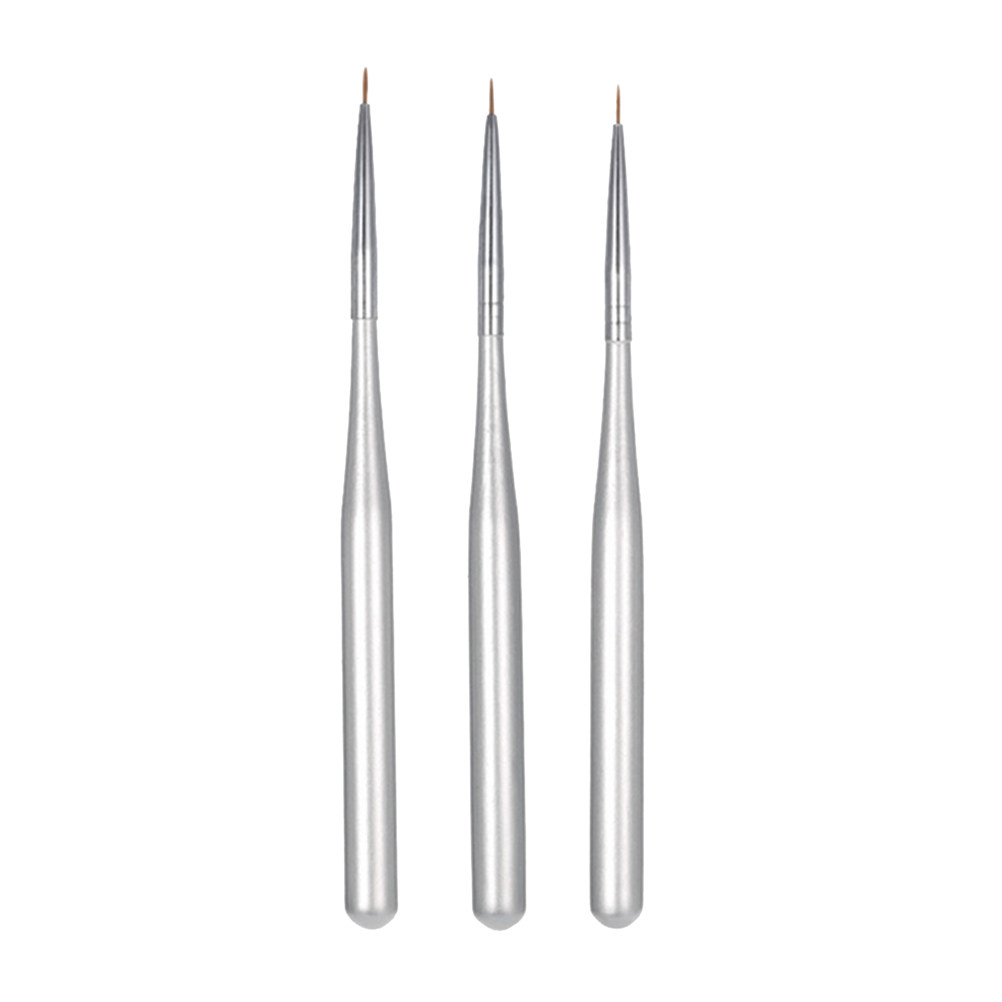 3Pcs Nail Art Liner Pen Set Di - đánh giá và giá Detailing Brush Set