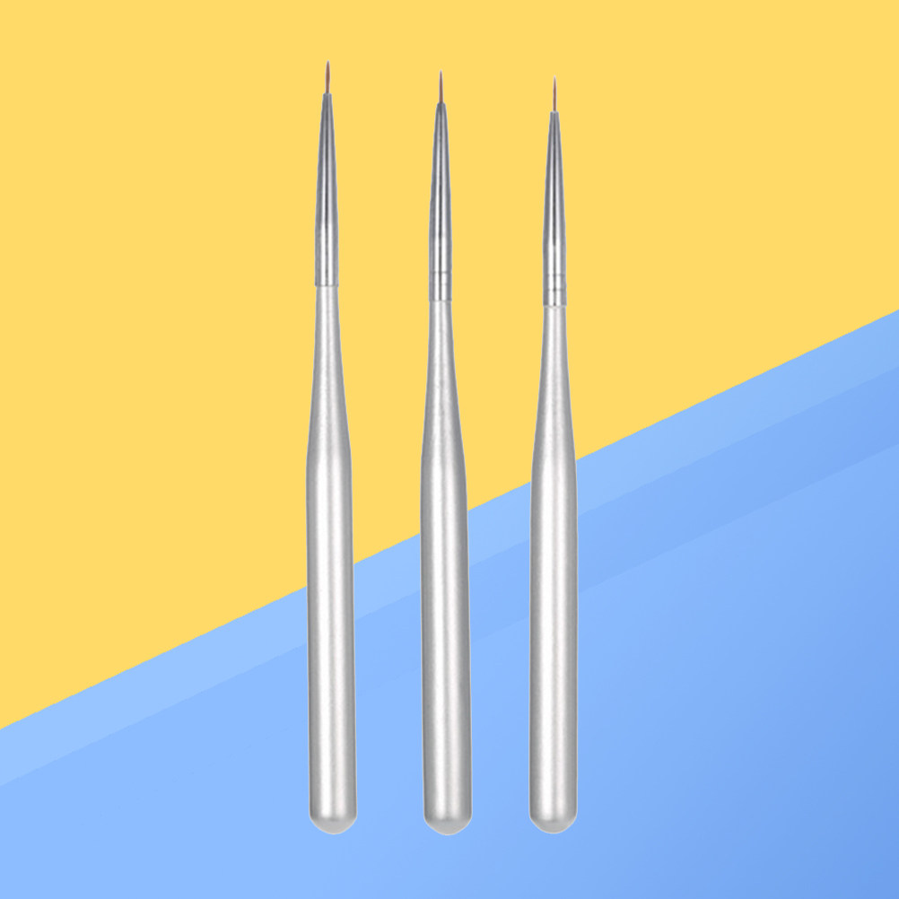 3Pcs Nail Art Liner Pen Set Di - đánh giá và giá Detailing Brush Set
