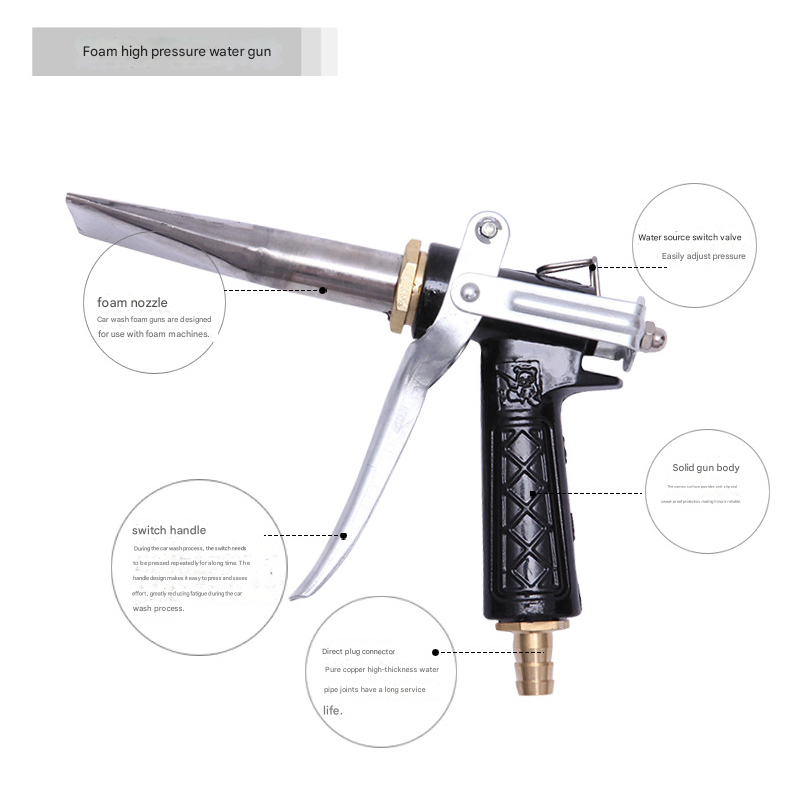 High-Pressure Car Wash Foam Gu - đánh giá và giá Pressure Washer Foam Gun