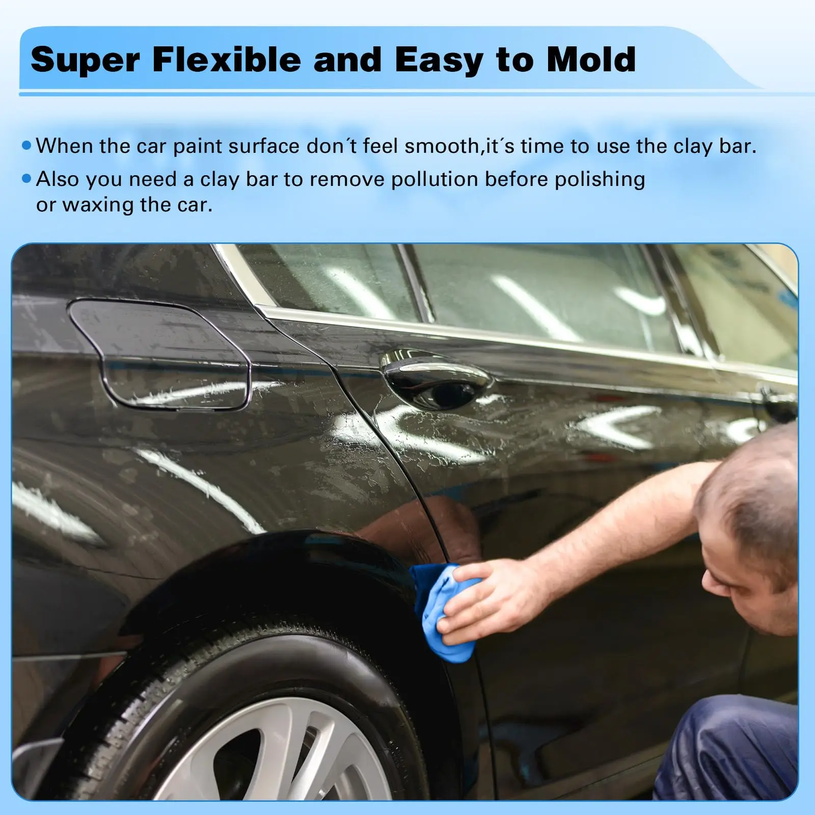 1-10Pcs Car Cleaning Clay Bar  - đánh giá và giá Clay Bar Lubricant