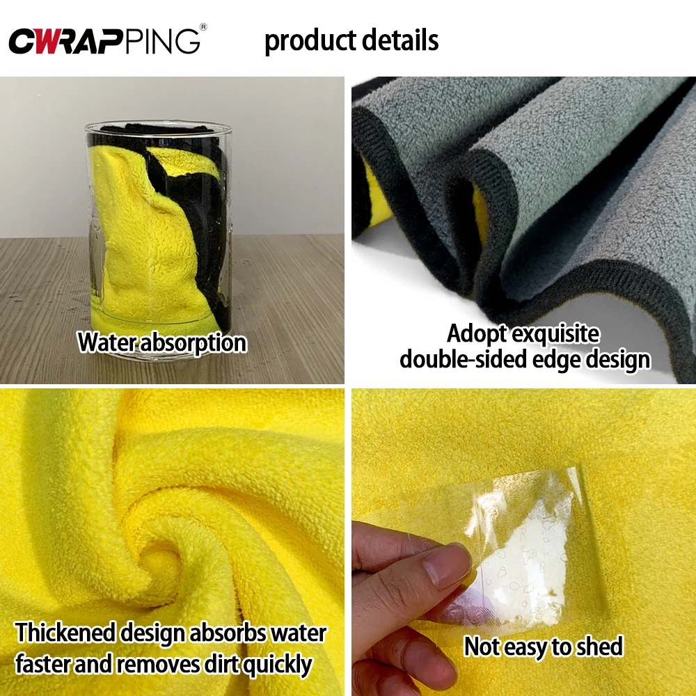1/2pcs Microfiber Towels Car W - đánh giá và giá Microfiber Towel Detailing