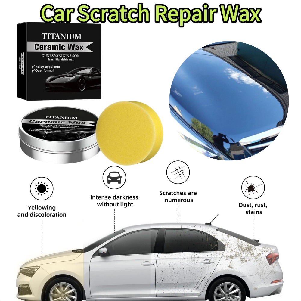 100g Titanium Ceramic Wax Crea - đánh giá và giá Car Wax Ceramic Coating