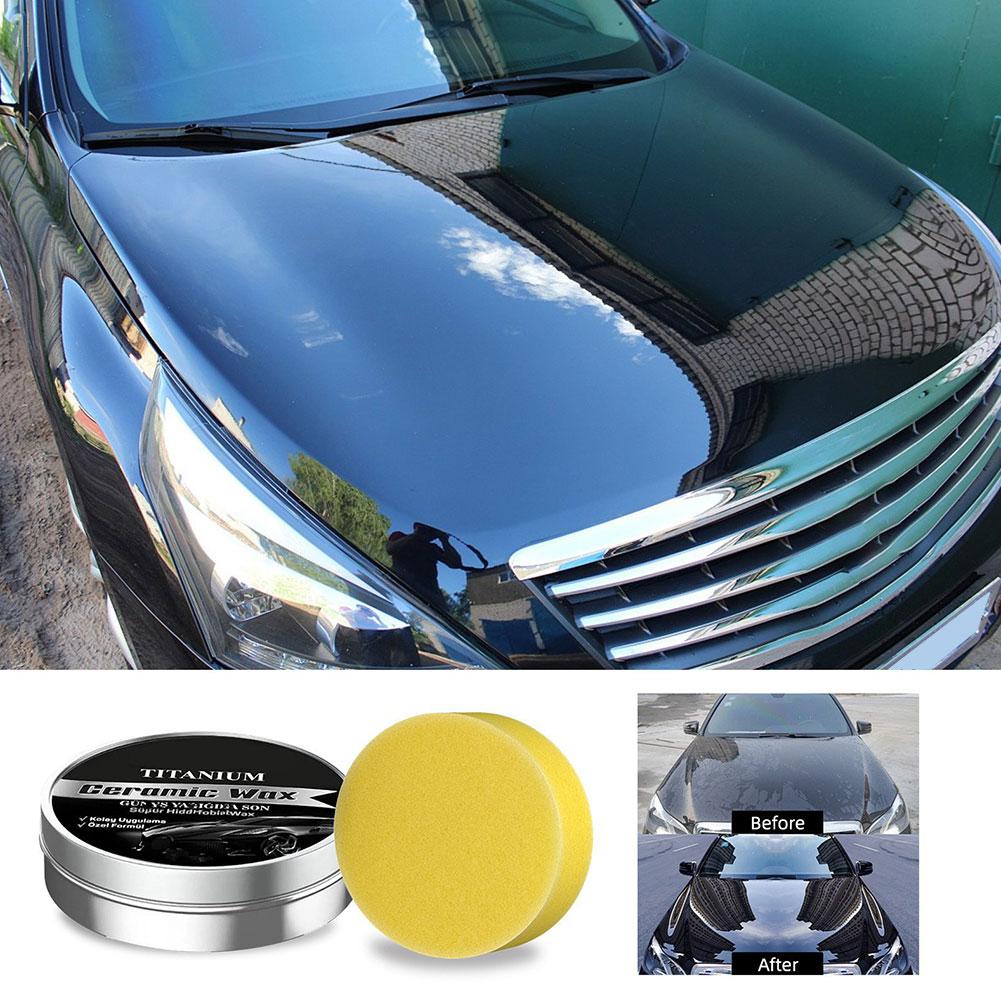 100g Titanium Ceramic Wax Crea - đánh giá và giá Car Wax Ceramic Coating