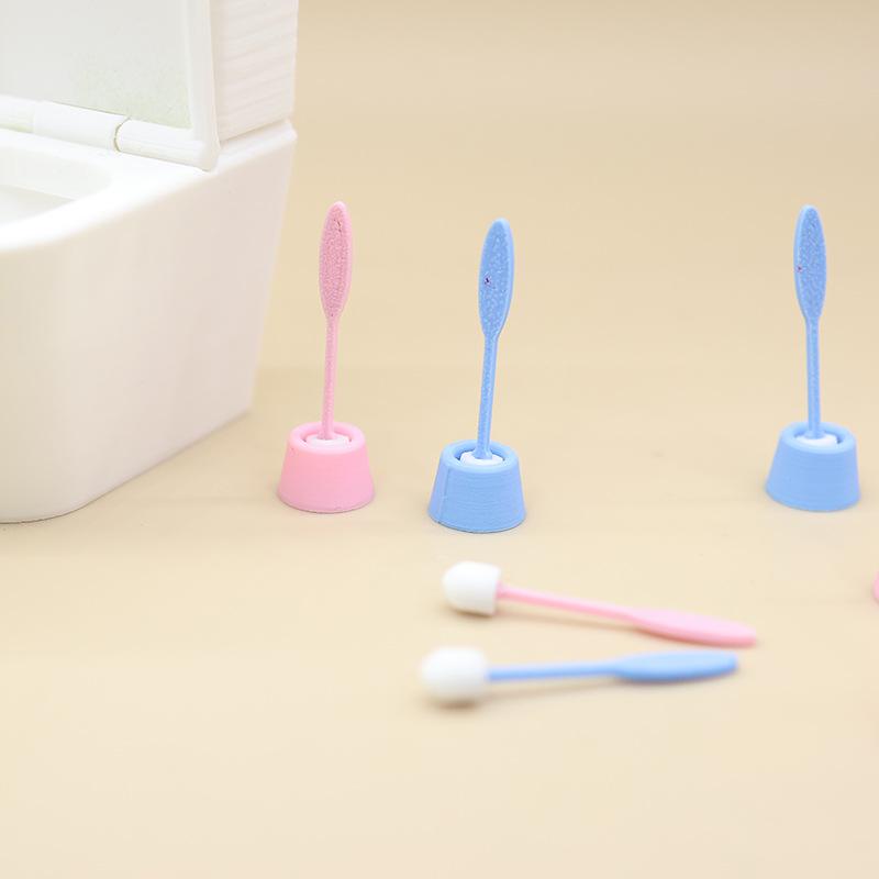 1 Set Mini Simulation Toilet B - đánh giá và giá Detailing Brush Set