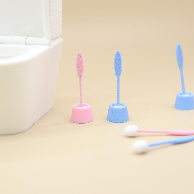 1 Set Mini Simulation Toilet B - đánh giá và giá Detailing Brush Set