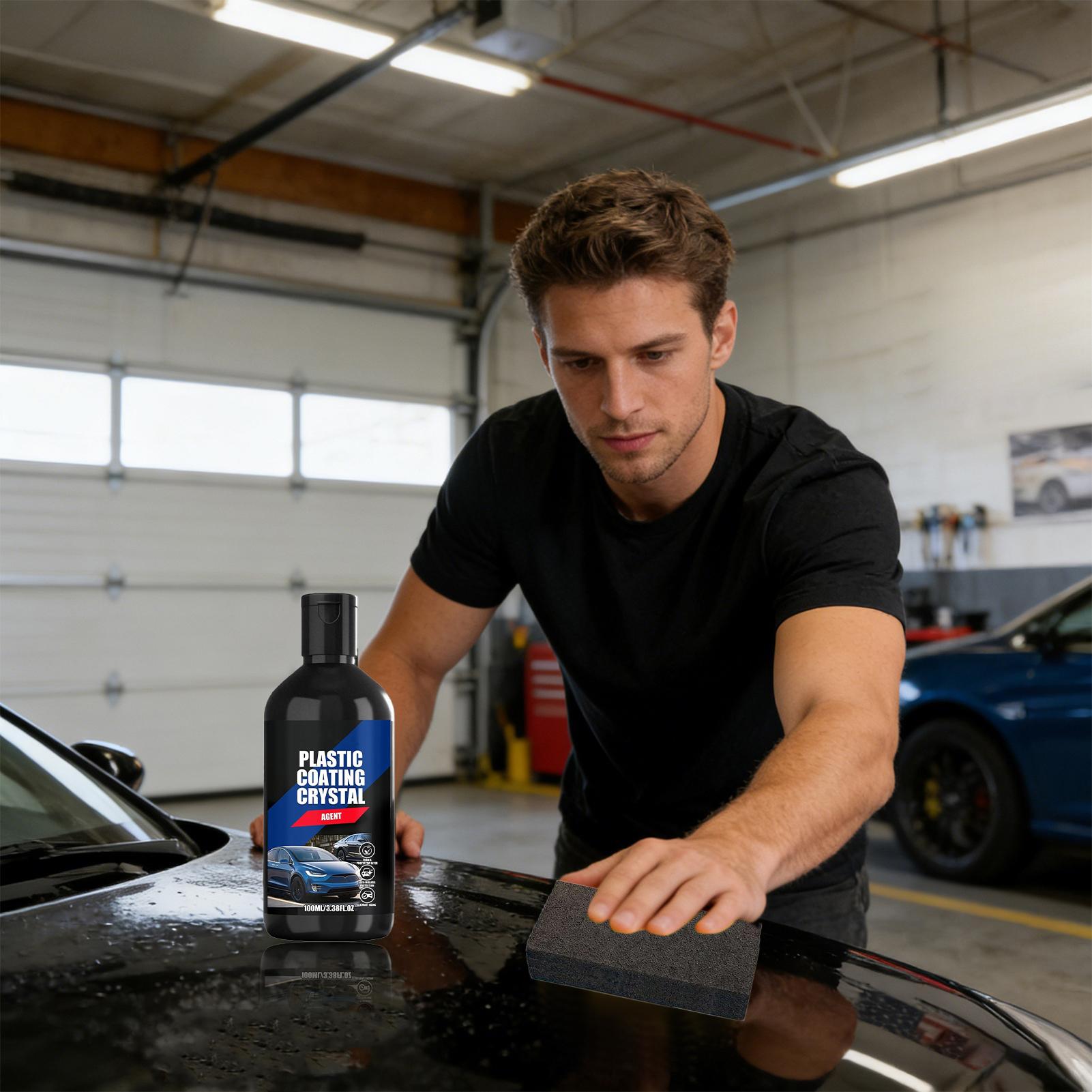 Car Black Trim Restorer 100ml, - đánh giá và giá Trim Restorer Plastic