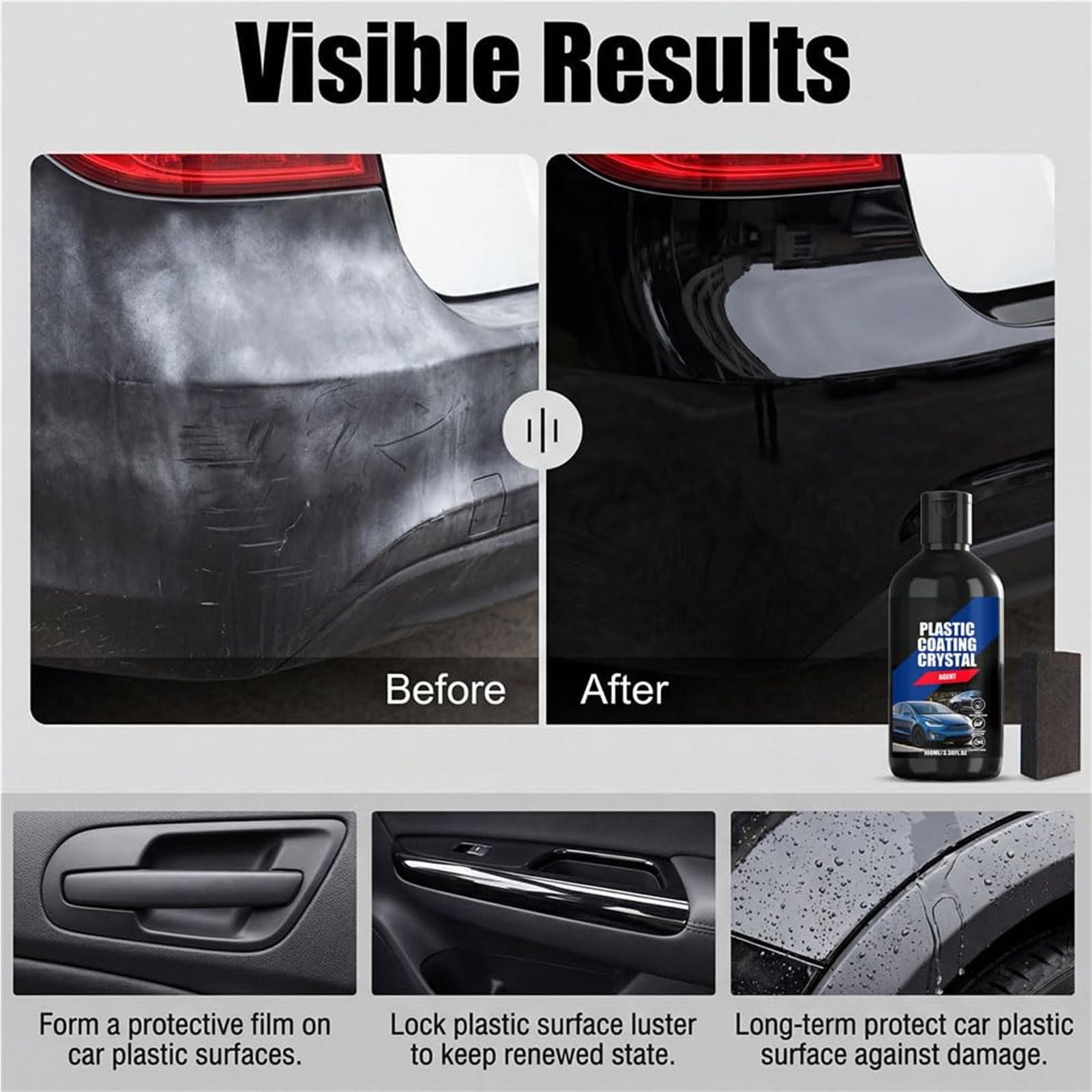 Car Black Trim Restorer 100ml, - đánh giá và giá Trim Restorer Plastic