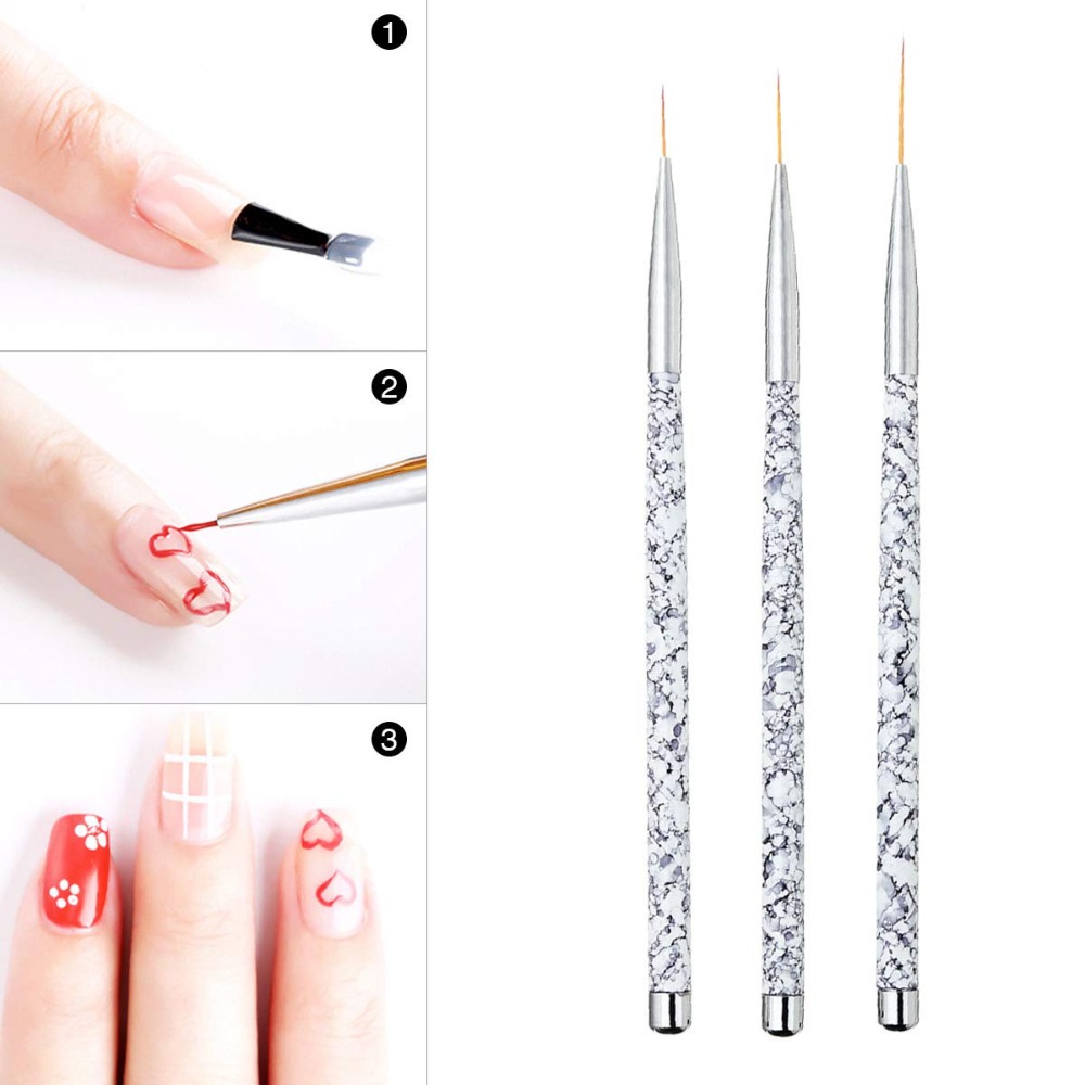 Professional Detail Nail Art B - đánh giá và giá Detailing Brush Set