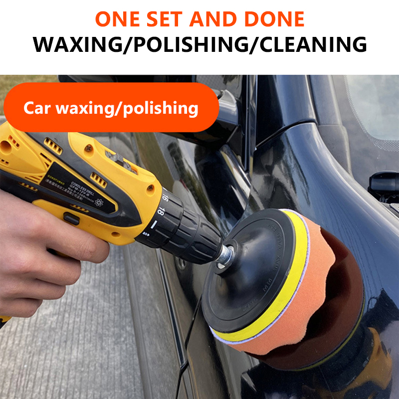 6pcs/set Car Polishing Sponge  - đánh giá và giá Polish Pad Set Buffer