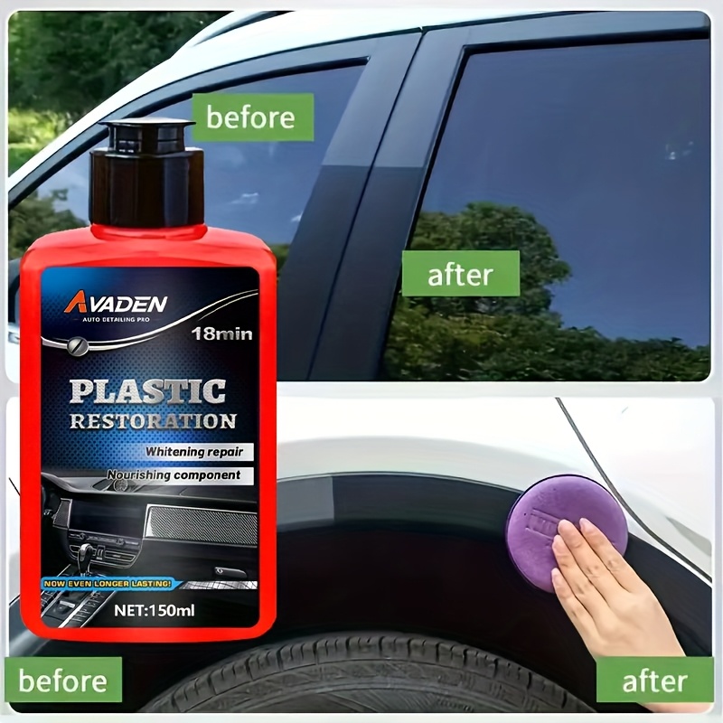Black Trim Restorer - Unique D - đánh giá và giá Trim Restorer Plastic