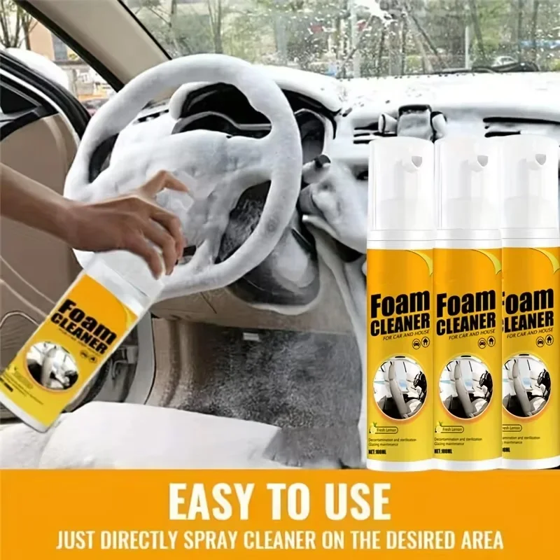 Multi functional foam cleaner  - đánh giá và giá Leather Cleaner Interior