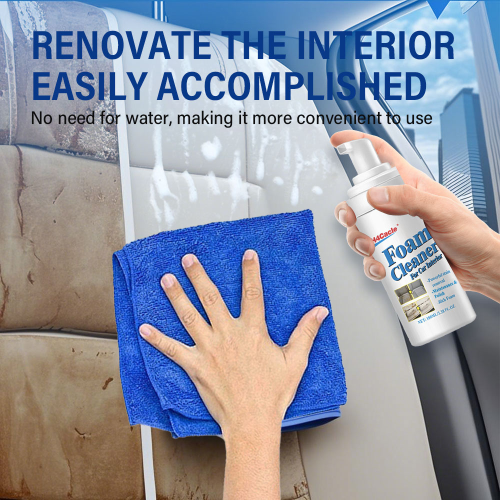 Multi-Purpose Foam Cleaner Car - đánh giá và giá Seat Cleaner Fabric