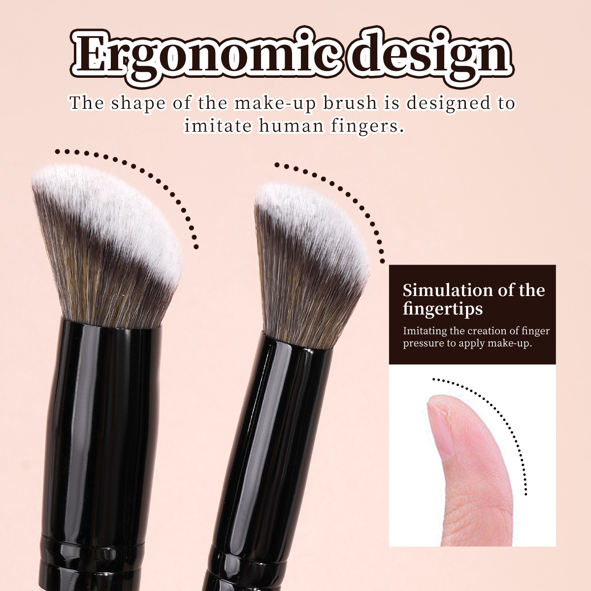 MAANGE Makeup Brush Set 5pcs F - đánh giá và giá Detailing Brush Set