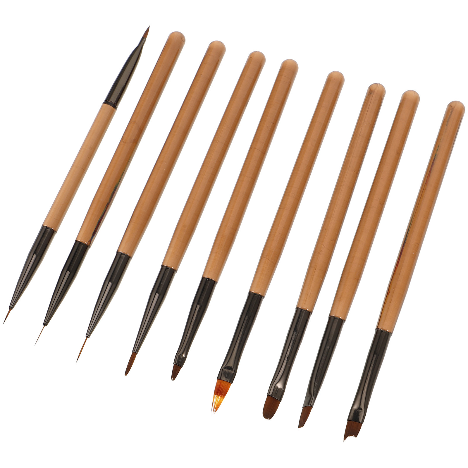 1Set Multifunctional Nail Art  - đánh giá và giá Detailing Brush Set