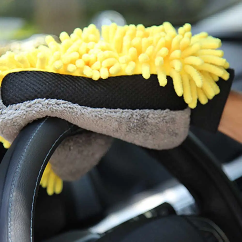 Car Wash Glove Coral Mitt Soft - đánh giá và giá Detailing Brush Set