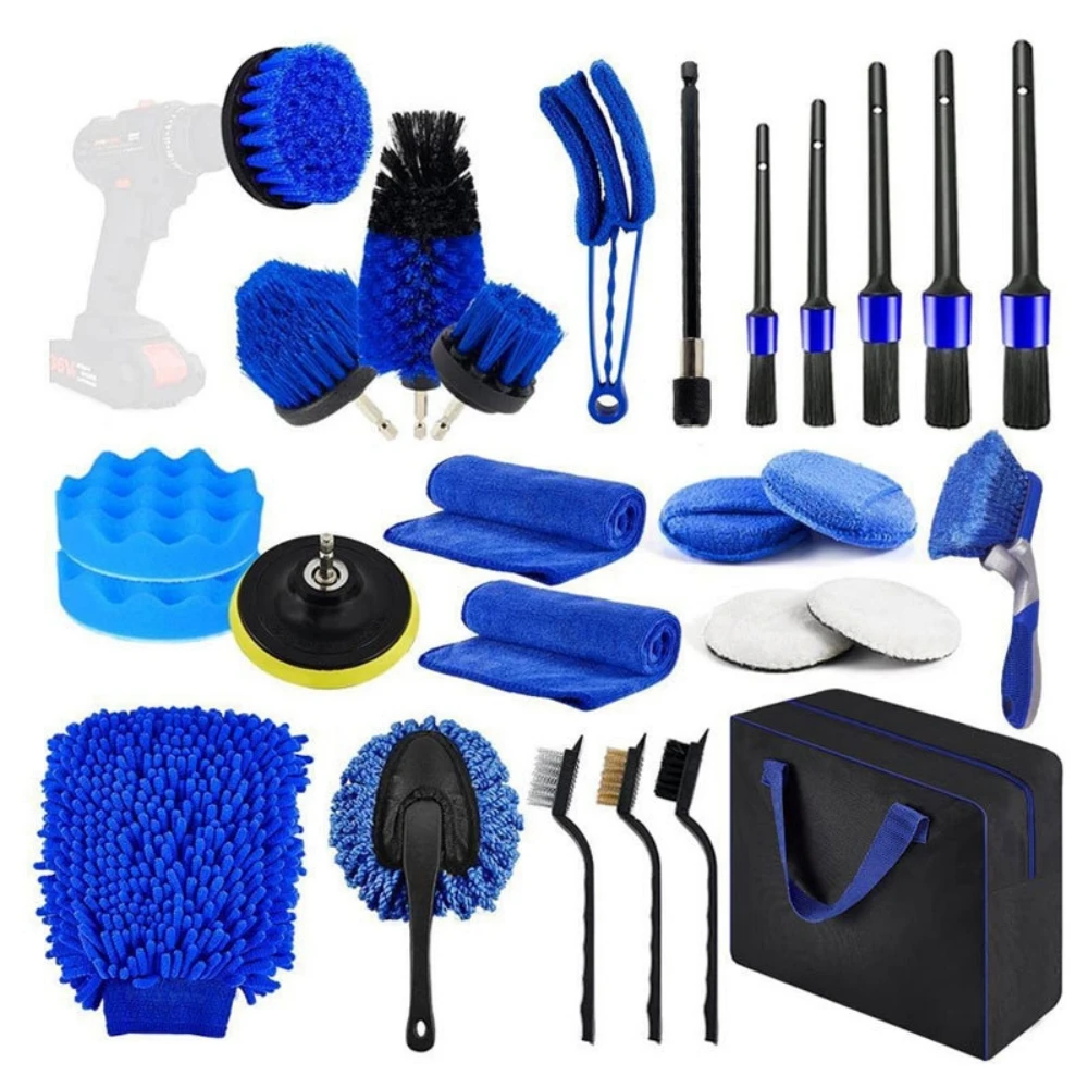 Car Wash Brush Set Detailing B - đánh giá và giá Dirt Brush Interior