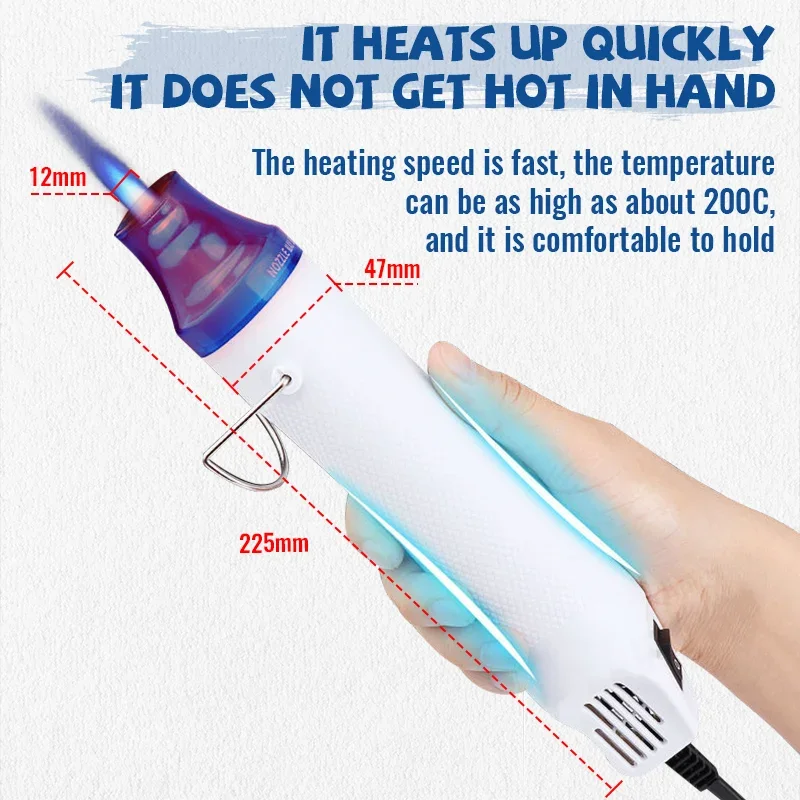 Hot Air Gun 220V Soldering Tem - đánh giá và giá Dryer Car Blower